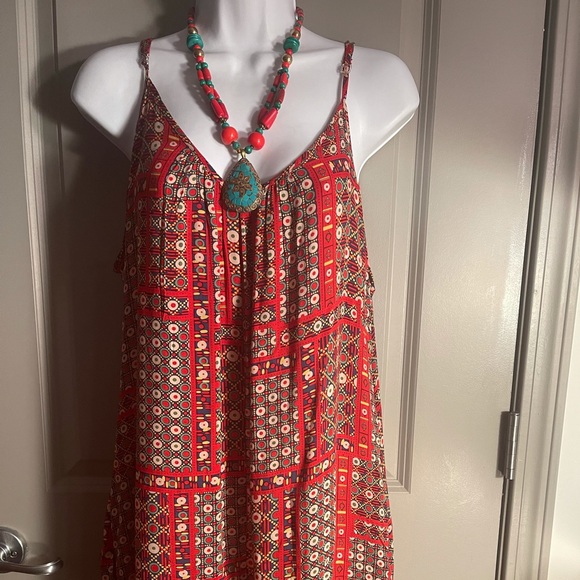 NWT. Sacred Threads Beaded Necklace. CL/TQ - Picture 6 of 6